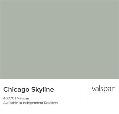 chicago skyline paint color